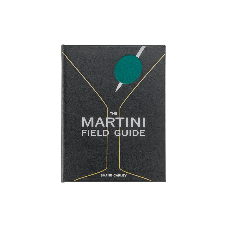 The Martini Field Guide / Hand Bound Leather Book