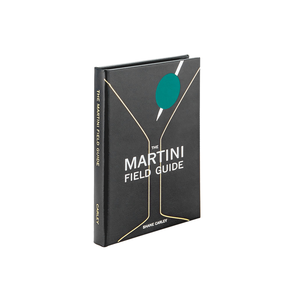 The Martini Field Guide / Hand Bound Leather Book