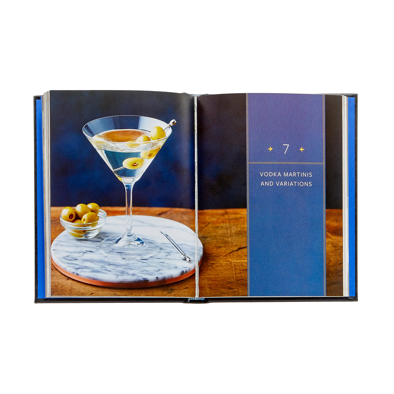 The Martini Field Guide / Hand Bound Leather Book