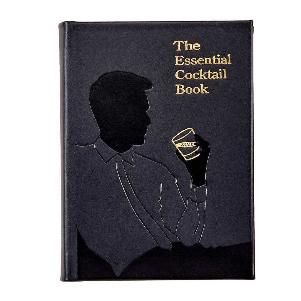 The Essential Cocktail Book / Hand Bound Leather Book