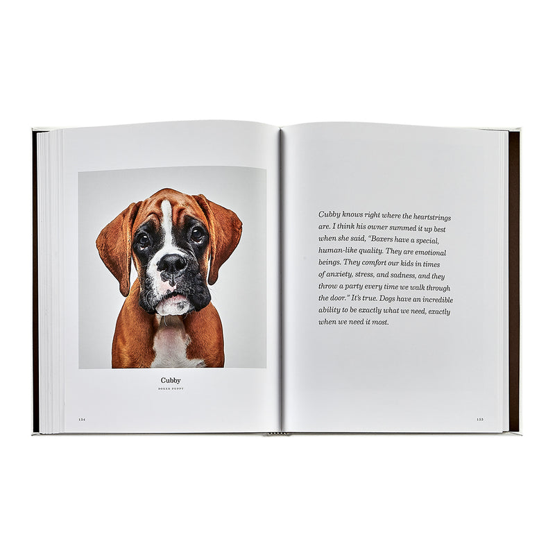 Good Dog / Hand Bound Leather Book