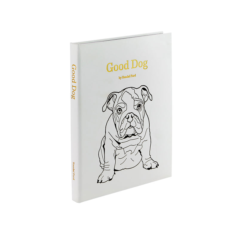 Good Dog / Hand Bound Leather Book