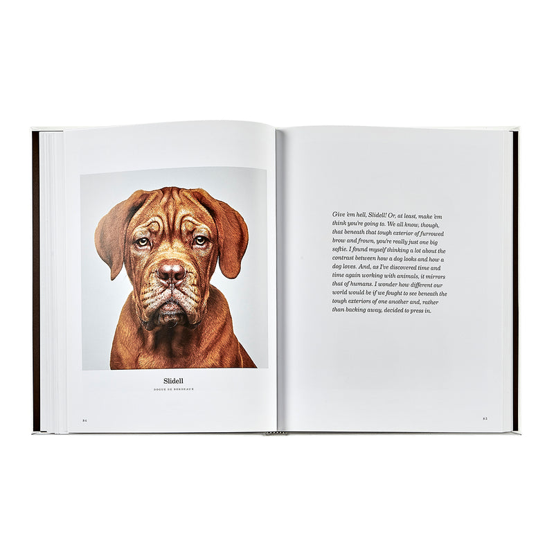 Good Dog / Hand Bound Leather Book