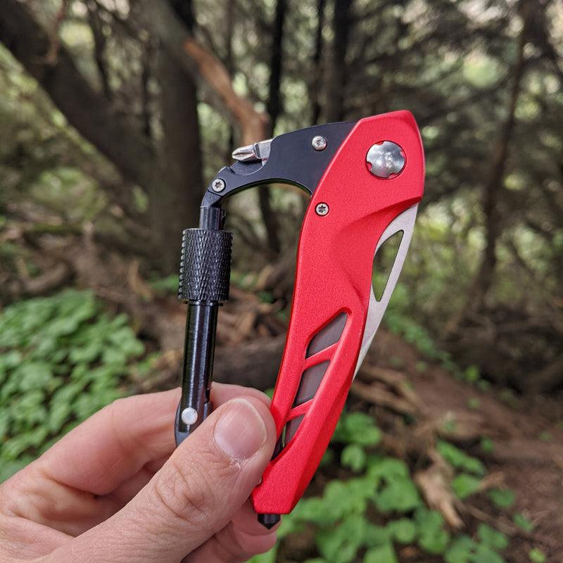 The "Fix-It" Locking Blade, Carabiner EDC Multi-tool | Trixie & Milo